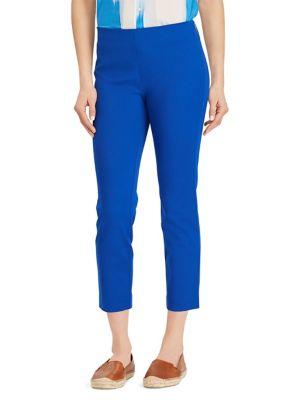 Lauren Ralph Lauren High-rise Stretch Twill Skinny Cropped Pants