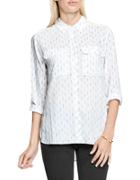 Two By Vince Camuto Printed Utility Shirt