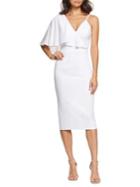 Dress The Population Beth One-shoulder Sheath Dress