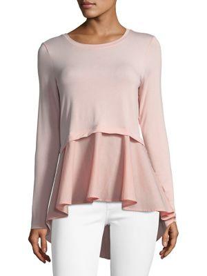 Kensie Hi-lo Layered Top
