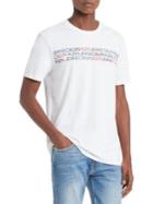 Calvin Klein Jeans Tricolor Logo Crewneck Cotton Tee