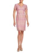 Nue By Shani Embroidered Sheath Dress