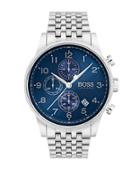 Hugo Boss Navigator Stainless Steel Chronograph Bracelet Watch