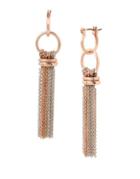Kenneth Cole New York Supercharged Tassel Double Drop Earrings