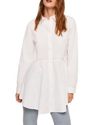 Mango Silvia Cotton Button-down Shirt