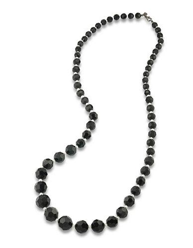 Carolee Black And White Graduated Necklace