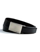 Calvin Klein Placket Leather Belt