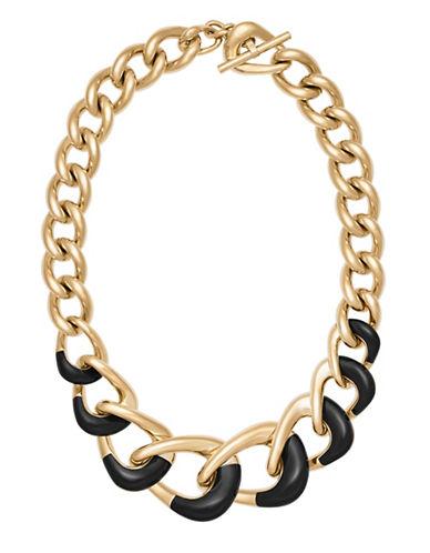 Michael Kors Acetate Chain Link Collar Necklace