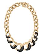 Michael Kors Acetate Chain Link Collar Necklace