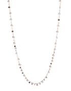 Lonna & Lilly 4mm Simulated Pearl And Cubic Zirconia Chain Necklace