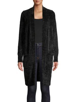 Michael Michael Kors Corduroy Velvet Cardigan