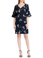 Lauren Ralph Lauren Petite Bell-sleeve Shift Dress