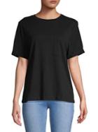 Lord & Taylor Classic Cotton Pocket Tee