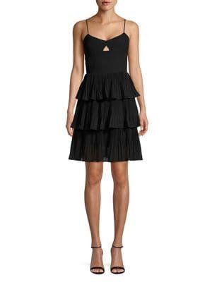 Cooper St Tiered Fit-&-flare Dress