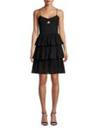 Cooper St Tiered Fit-&-flare Dress