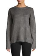 Lord & Taylor Crewneck Rib-trim Sweater