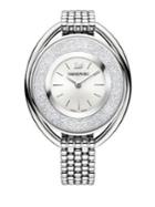 Swarovski Crystalline Oval Stainless Steel Bracelet Watch