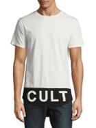 Cult Of Individuality Scoop-bottom Cotton Tee