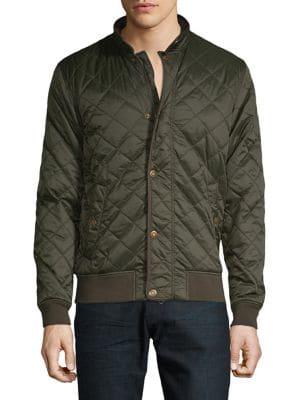 Barbour Edderton Quilted Bomber Jacket