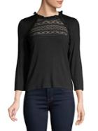 Highline Collective Lace-inset Top