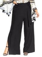 City Chic Plus Flicker Wide-leg Pants