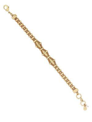Lucky Brand Culture Club Crystal Waxed Bracelet