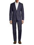 Hugo Boss Henry Griffin Micro Check Wool Suit