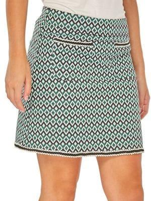 Dorothy Perkins Geometric Mini Skirt