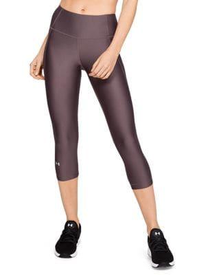 Under Armour Heatgear Armour Branded Capri Leggings