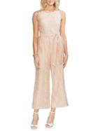 Vince Camuto Oasis Bloom Floral Lace Wide-leg Jumpsuit