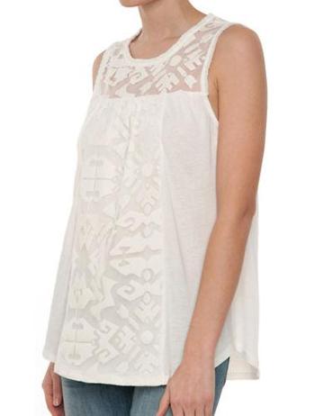 Ella Moss Talitha Lace Tank Top