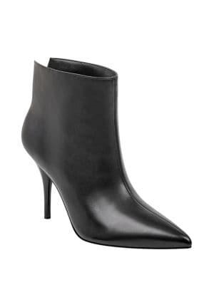 Marc Fisher Ltd Fenet Leather Stiletto Booties