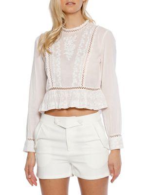 Walter Baker Masie Cotton Blouse
