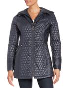 Laundry By Shelli Segal Quilted Anorak Jacket