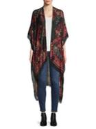 Bcbgeneration Floral Hi-lo Wrap