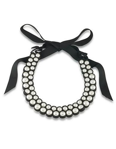 1st And Gorgeous Faux Pearl Bib Necklace