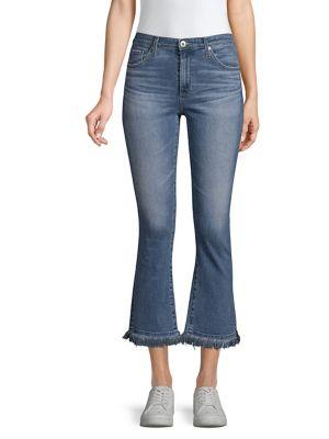 Ag Jeans Jodi High-rise Crop Flare Jeans