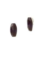 Robert Lee Morris Soho Purple Rain Amethyst Stud Clip-on Earrings