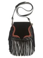Vince Camuto Tal Fringed Leather Crossbody Bag