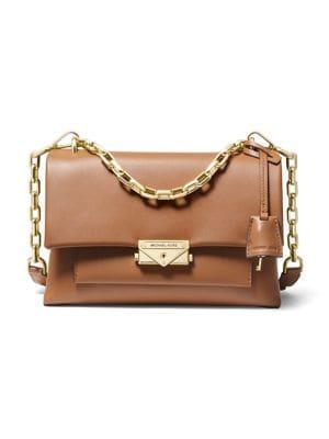 Michael Michael Kors Cece Logo Leather Crossbody Bag