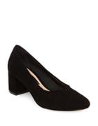 Steven By Steve Madden Tour Round-toe Suede Pumps