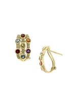 Effy 14k Yellow Gold, Diamond & Multi-stone Earrings