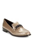 Donald J Pliner Leeza Chain-accented Loafers