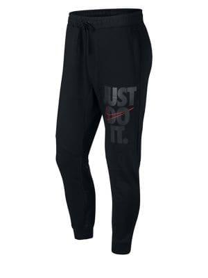 Nike Logo Tapered Leg Jogger Pants