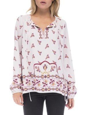 B Collection By Bobeau Bridgette Keyhole Top