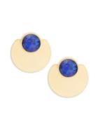 Kate Spade New York 14k Gold Plated Moon Earrings