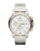 Fossil Mens Dean Stainless Steel Watch