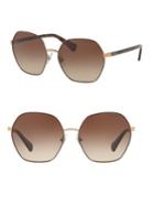 Ralph By Ralph Lauren Eyewear 60mm Irregular Sunglasses