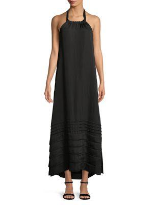 H Halston Halter Maxi Dress