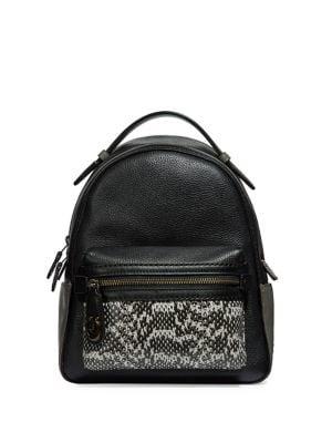 Coach Mini Campus Colorblock Backpack